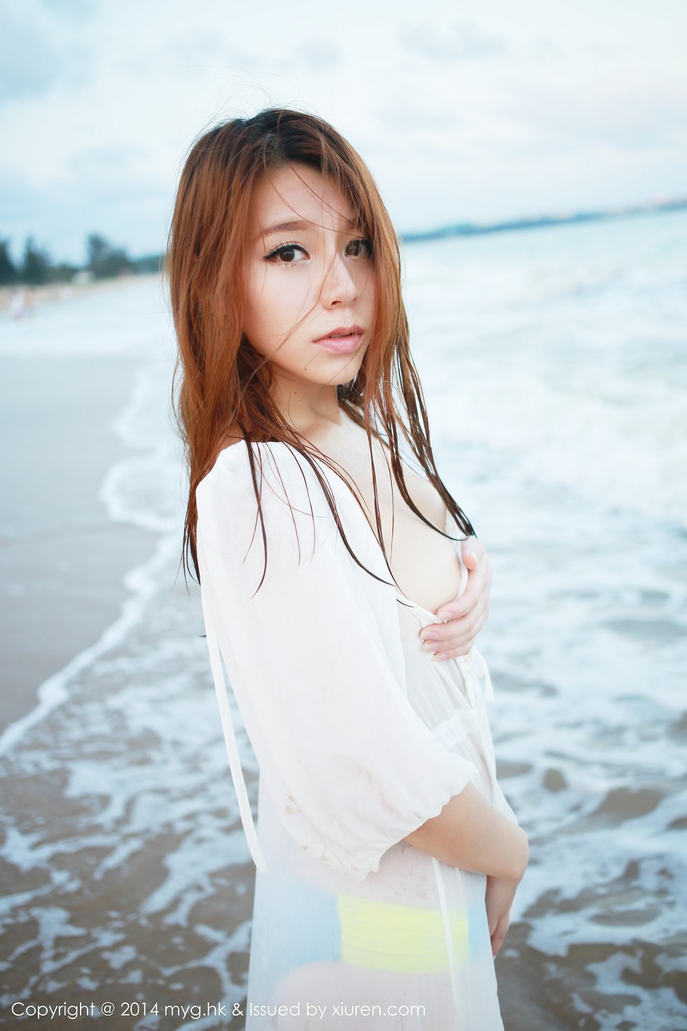 [MyGirl美媛馆]Vol.007_嫩模vetiver嘉宝贝儿海边性感内衣秀豪乳写真131P