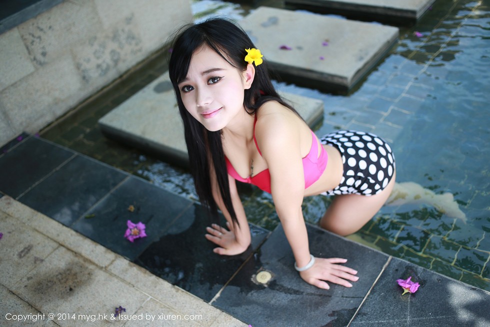 [MyGirl美媛馆]Vol.012_嫩模女神toro羽住三亚旅拍豪乳翘臀性感内衣系列125P