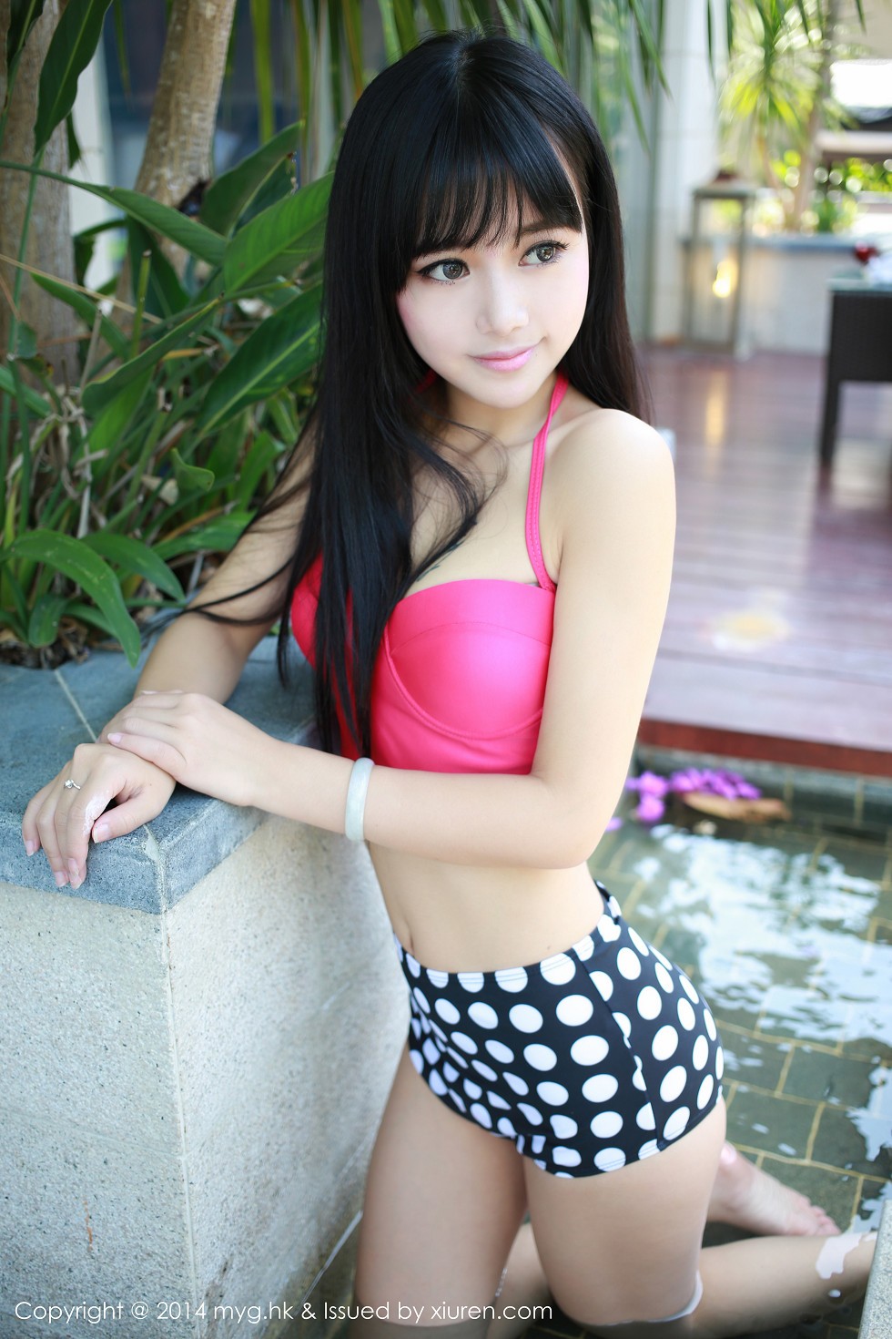 [MyGirl美媛馆]Vol.012_嫩模女神toro羽住三亚旅拍豪乳翘臀性感内衣系列125P
