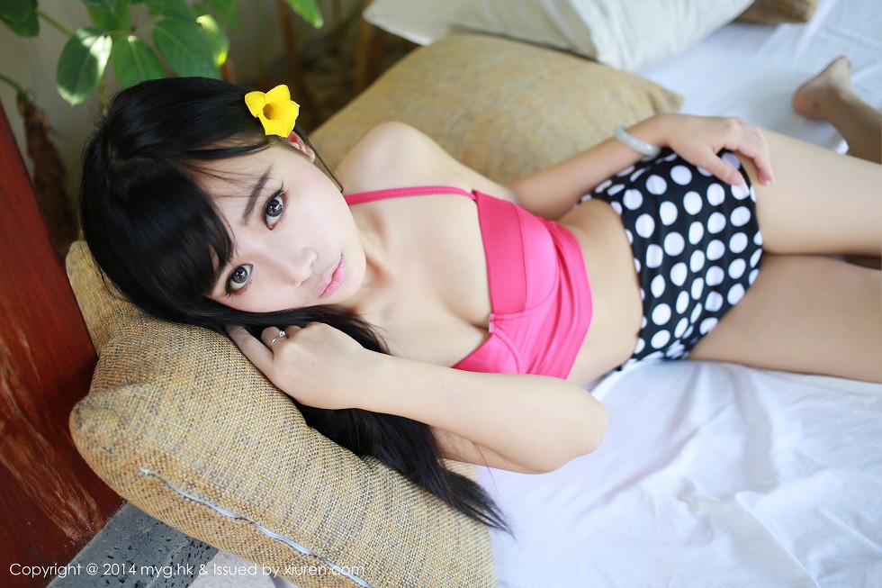 [MyGirl美媛馆]Vol.012_嫩模女神toro羽住三亚旅拍豪乳翘臀性感内衣系列125P