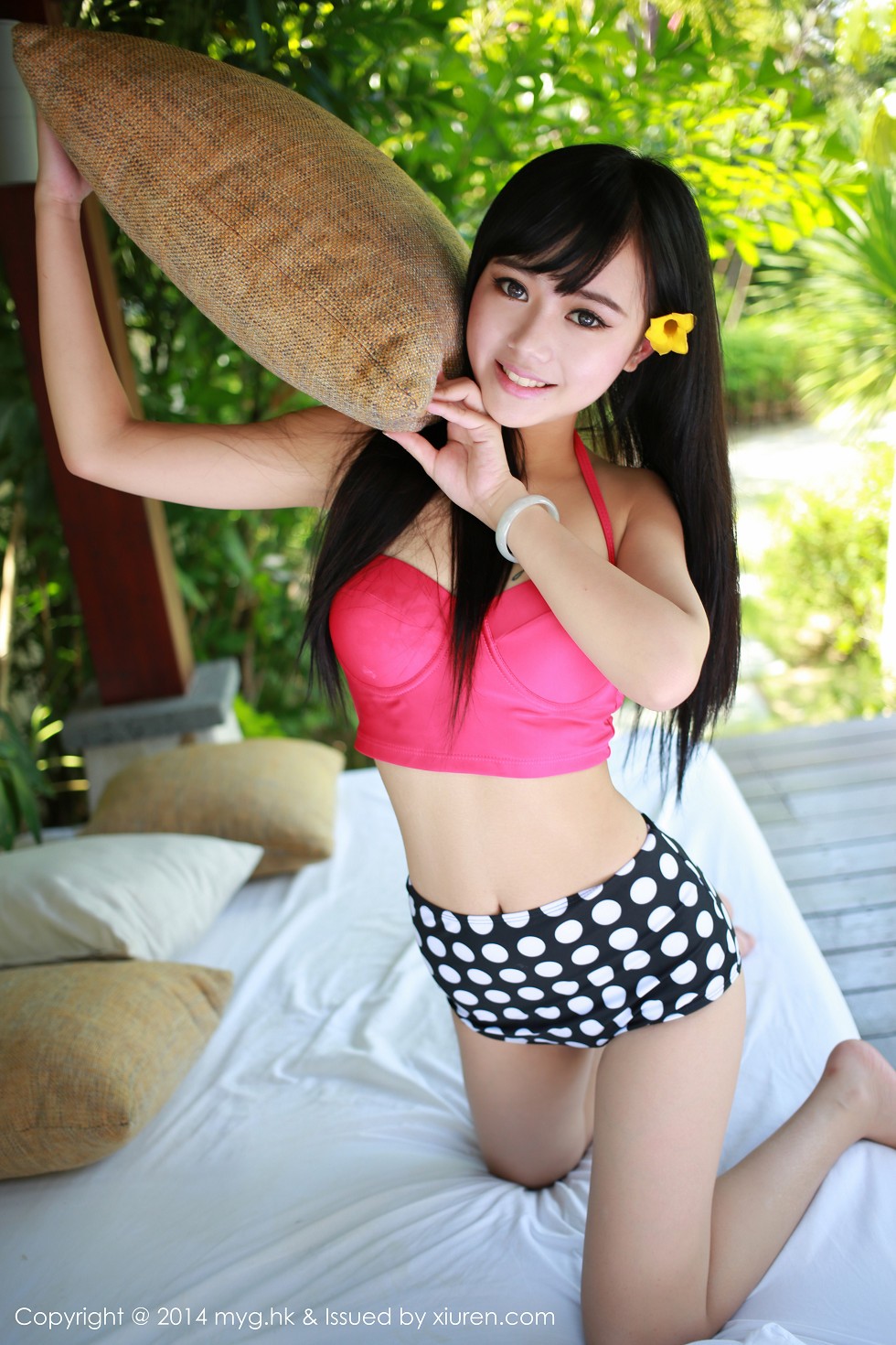 [MyGirl美媛馆]Vol.012_嫩模女神toro羽住三亚旅拍豪乳翘臀性感内衣系列125P