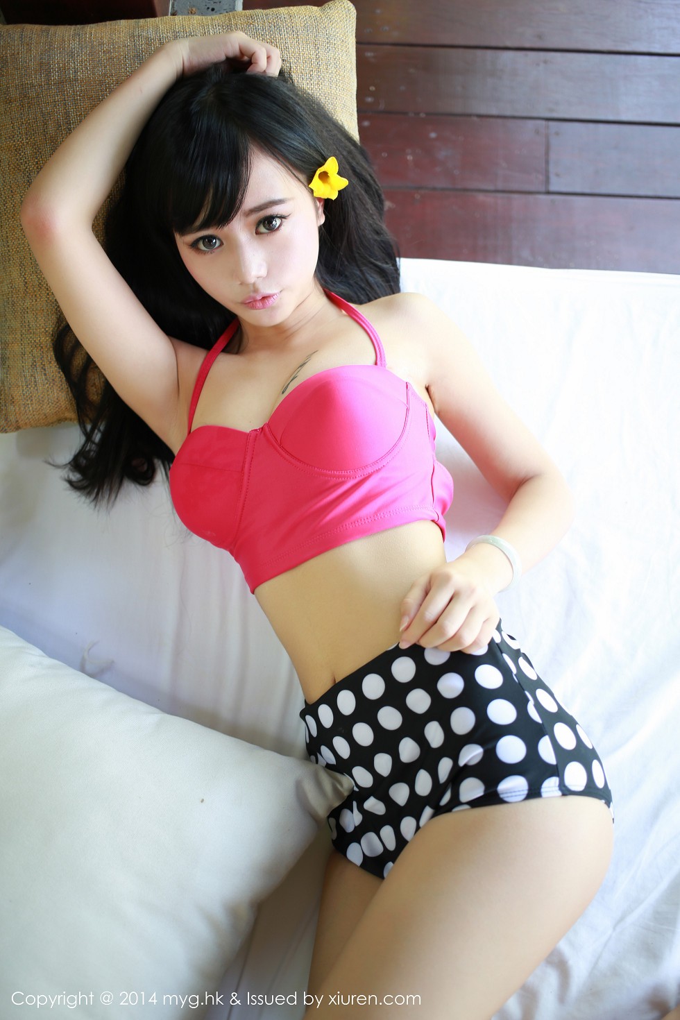 [MyGirl美媛馆]Vol.012_嫩模女神toro羽住三亚旅拍豪乳翘臀性感内衣系列125P
