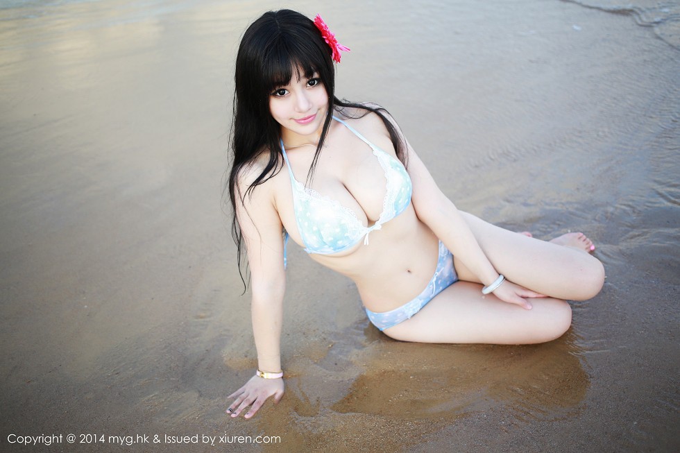 [MyGirl美媛馆]Vol.013_童颜巨乳嫩模Barbie可儿海量豪乳翘臀性感内衣写真158P