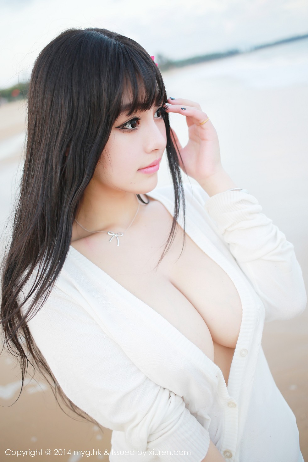 [MyGirl美媛馆]Vol.013_童颜巨乳嫩模Barbie可儿海量豪乳翘臀性感内衣写真158P