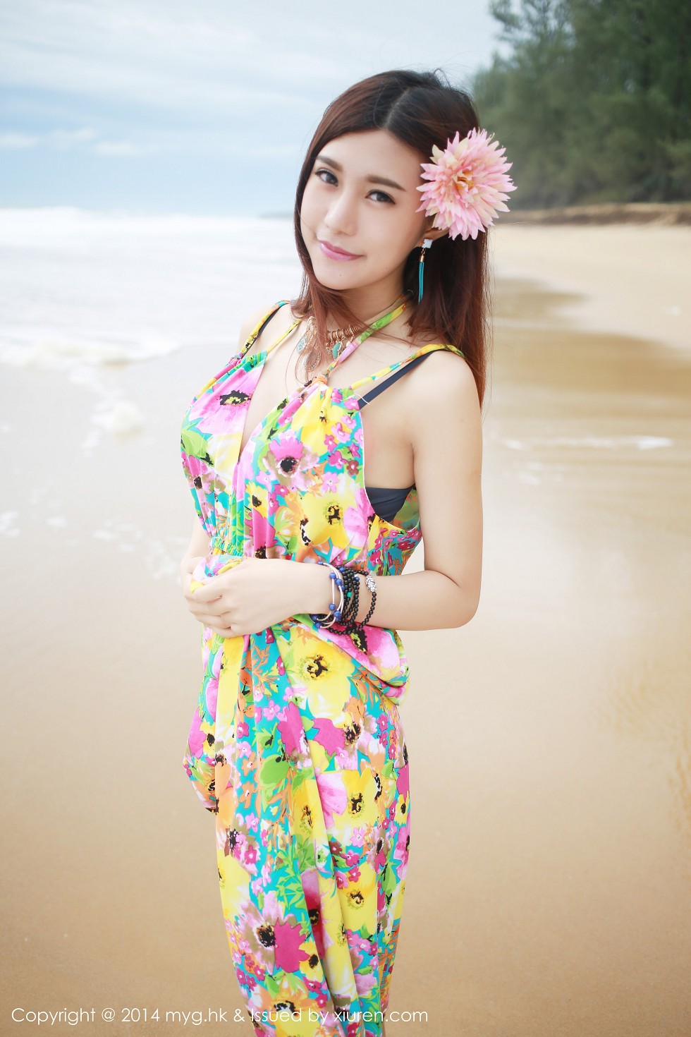 [MyGirl美媛馆]Vol.015_嫩模绮里嘉ula泰国旅拍胸前纹身傲人双乳性感写真130P