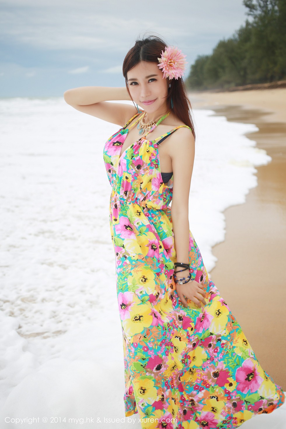 [MyGirl美媛馆]Vol.015_嫩模绮里嘉ula泰国旅拍胸前纹身傲人双乳性感写真130P