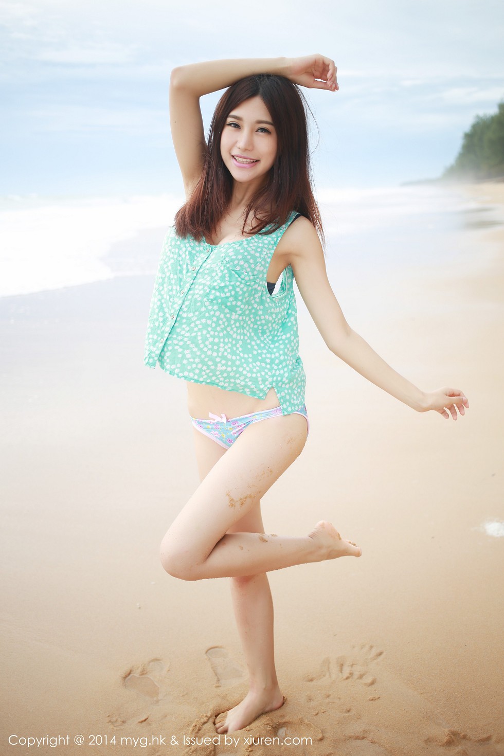 [MyGirl美媛馆]Vol.015_嫩模绮里嘉ula泰国旅拍胸前纹身傲人双乳性感写真130P