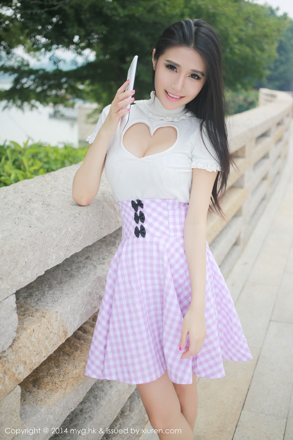 [MyGirl美媛馆]Vol.018_嫩模于大小姐AYU白色丝袜性感美臀傲人上围性感写真58P