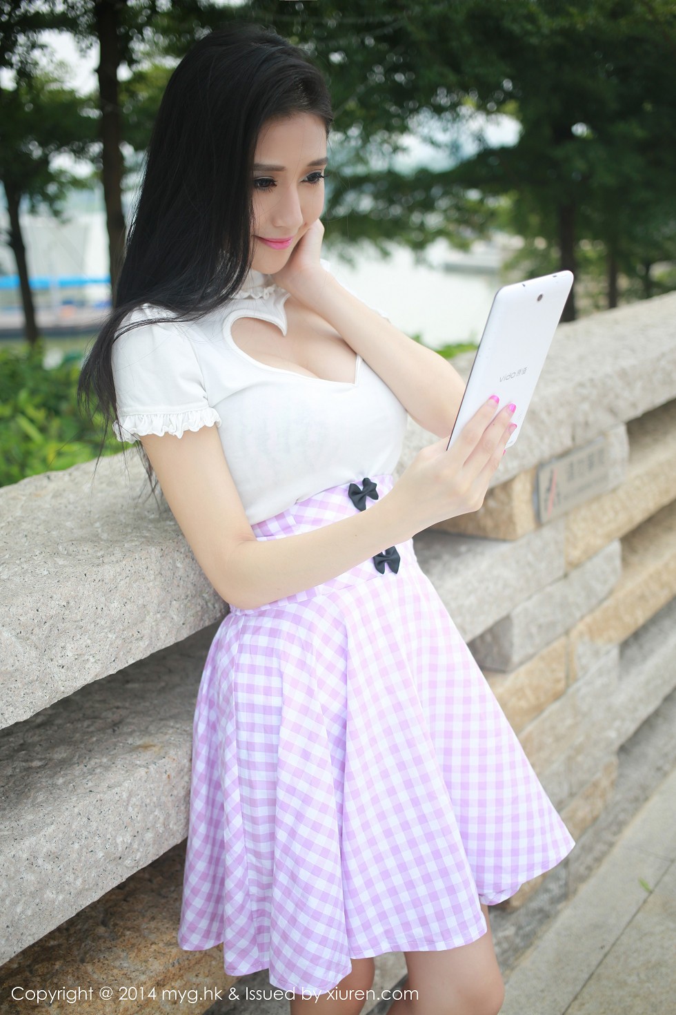 [MyGirl美媛馆]Vol.018_嫩模于大小姐AYU白色丝袜性感美臀傲人上围性感写真58P