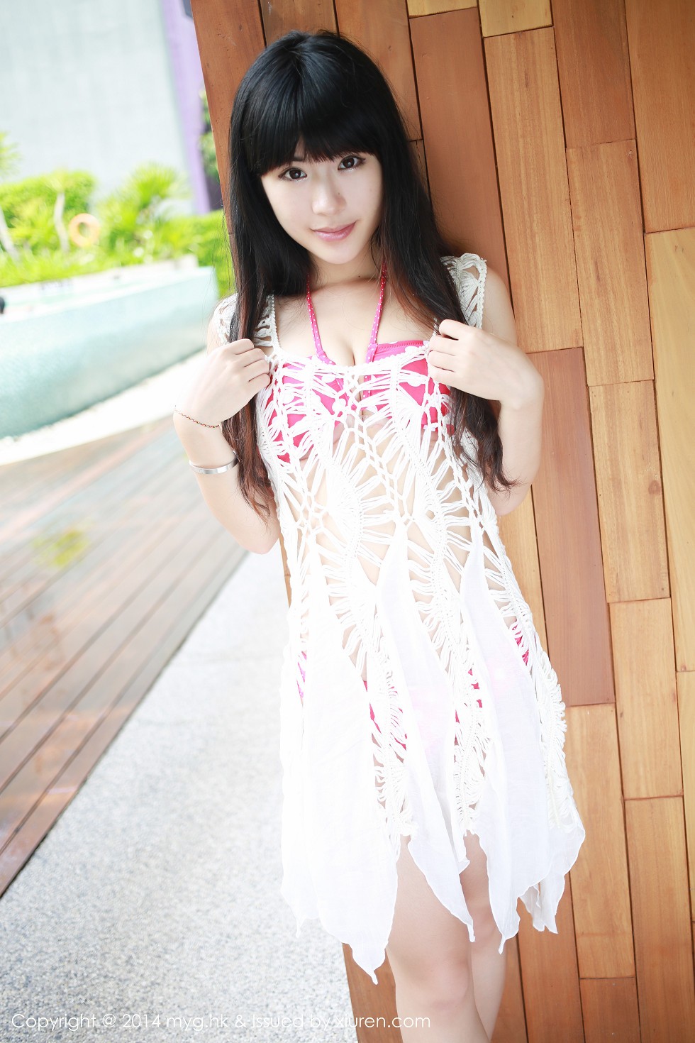 [MyGirl美媛馆]Vol.019_嫩模刘雪妮Verna泰国旅拍半裸下身诱惑美臀写真62P