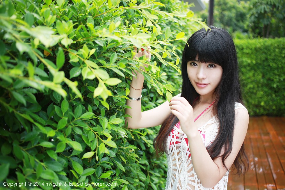 [MyGirl美媛馆]Vol.019_嫩模刘雪妮Verna泰国旅拍半裸下身诱惑美臀写真62P
