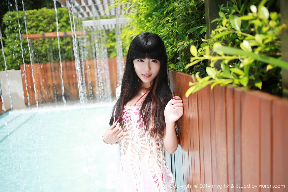 [MyGirl美媛馆]Vol.019_嫩模刘雪妮Verna泰国旅拍半裸下身诱惑美臀写真62P
