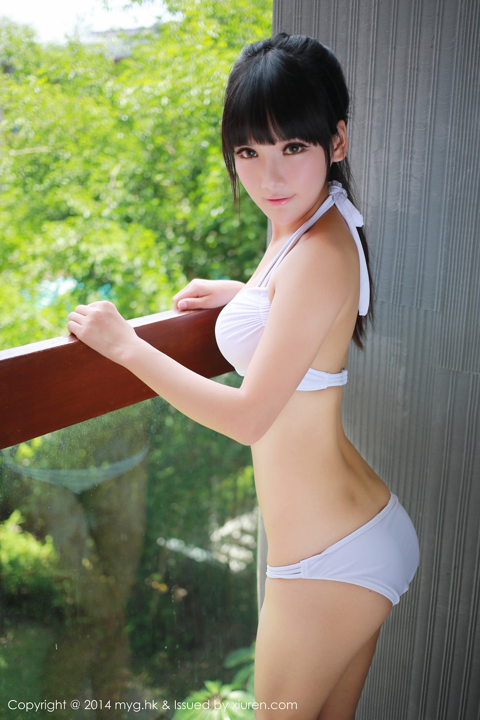[MyGirl美媛馆]Vol.021_嫩模妮儿Bluelabel泰国旅拍性感内衣诱惑翘臀写真64P
