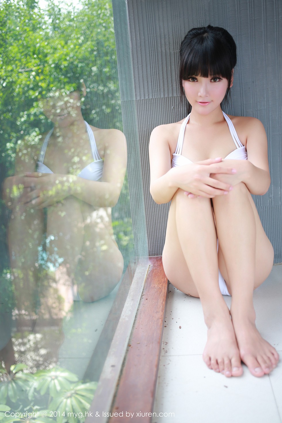 [MyGirl美媛馆]Vol.021_嫩模妮儿Bluelabel泰国旅拍性感内衣诱惑翘臀写真64P