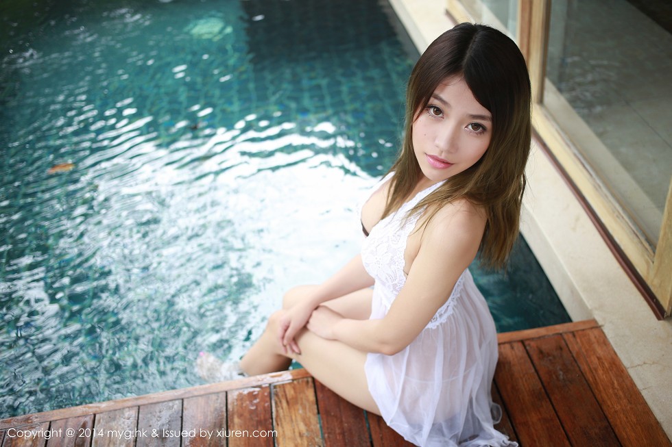 [MyGirl美媛馆]Vol.023_嫩模许诺Sabrina泰国旅拍湿身秀美胸翘臀性感写真60P