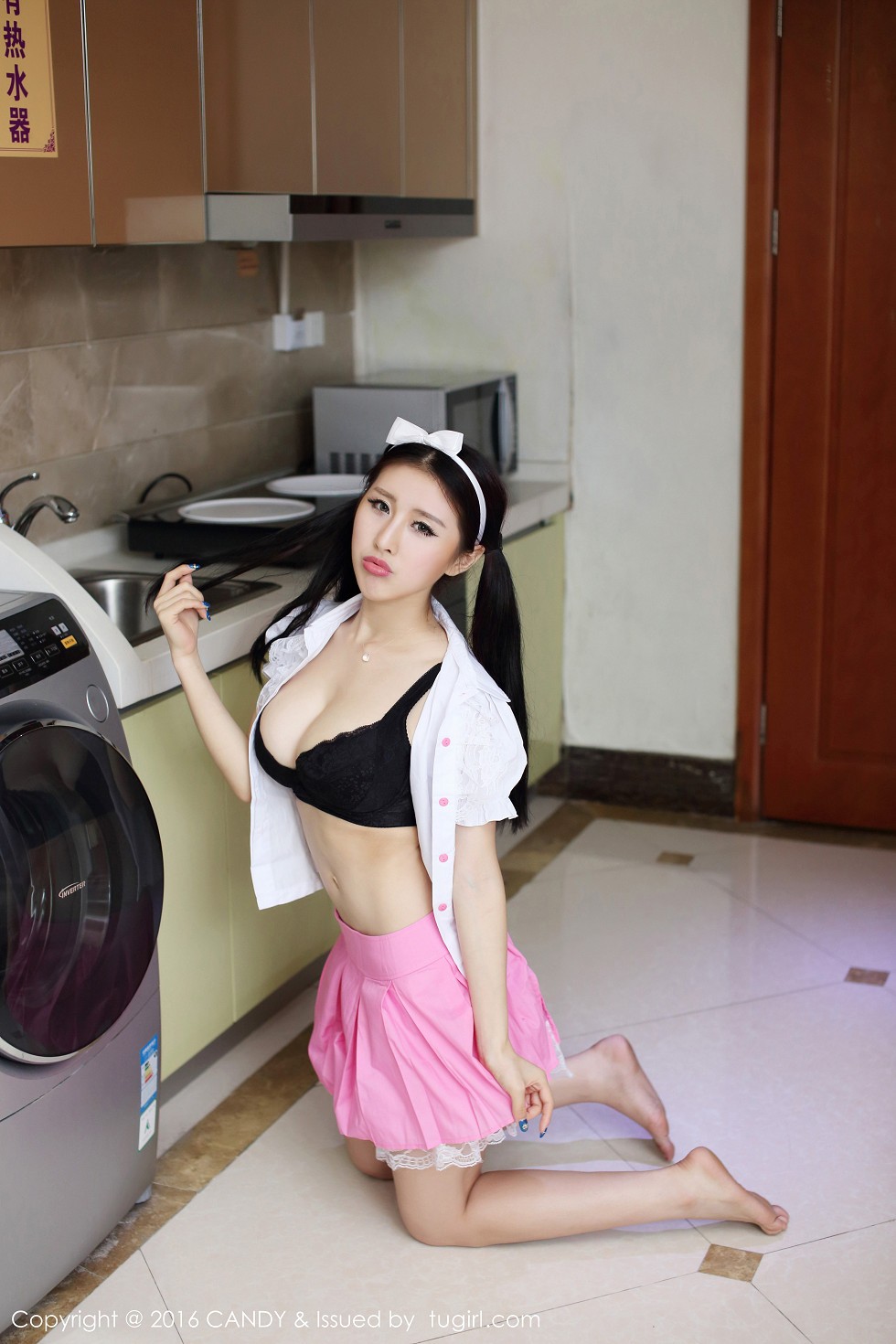 [Candy糖果画报]Vol.005_糖果画报冬至佳节主题模特合集李宓儿等豪乳模特写真38P