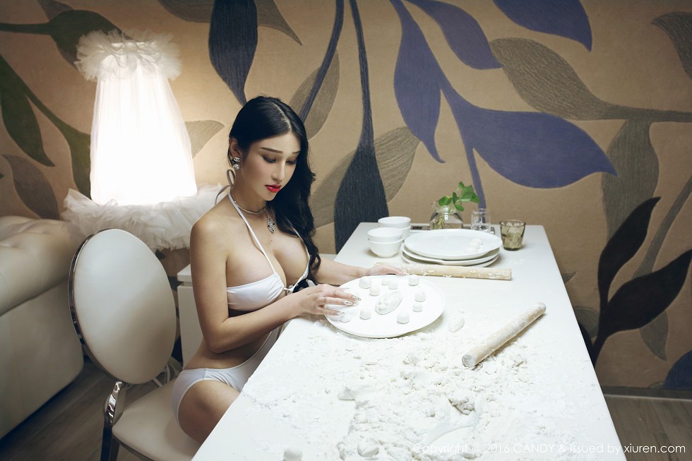 [Candy糖果画报]Vol.005_糖果画报冬至佳节主题模特合集李宓儿等豪乳模特写真38P