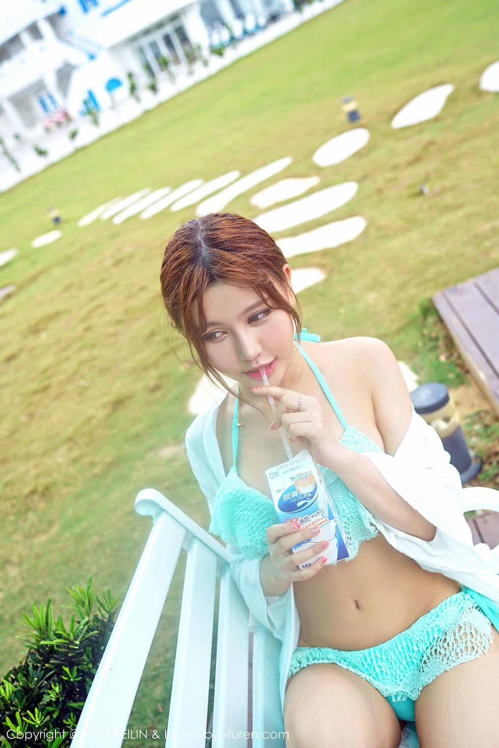 [FeiLin嗲囡囡]VOL.048_嫩模Milk楚楚性感内衣秀完美身材白嫩肌肤写真45P