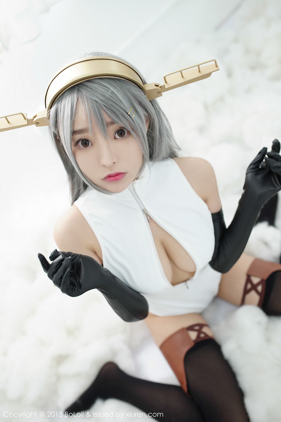 [BoLoli波萝社]Vol.034_嫩模柳侑绮COSPLAY开胸泳衣版性感写真70P