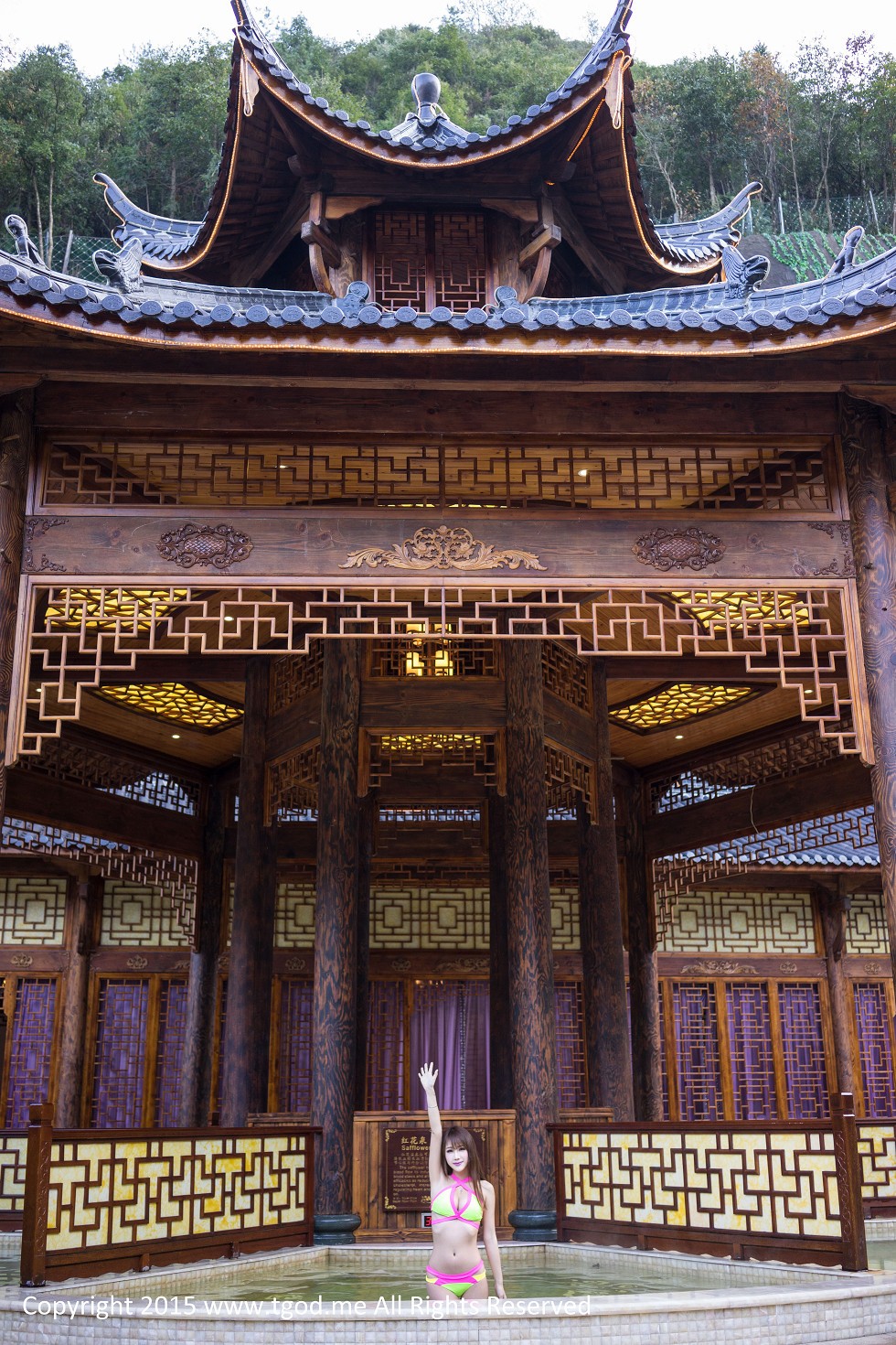 [TGOD推女神]2015.04.23_女神驾到之Akiki朱若慕武义牛头山温泉写真51P