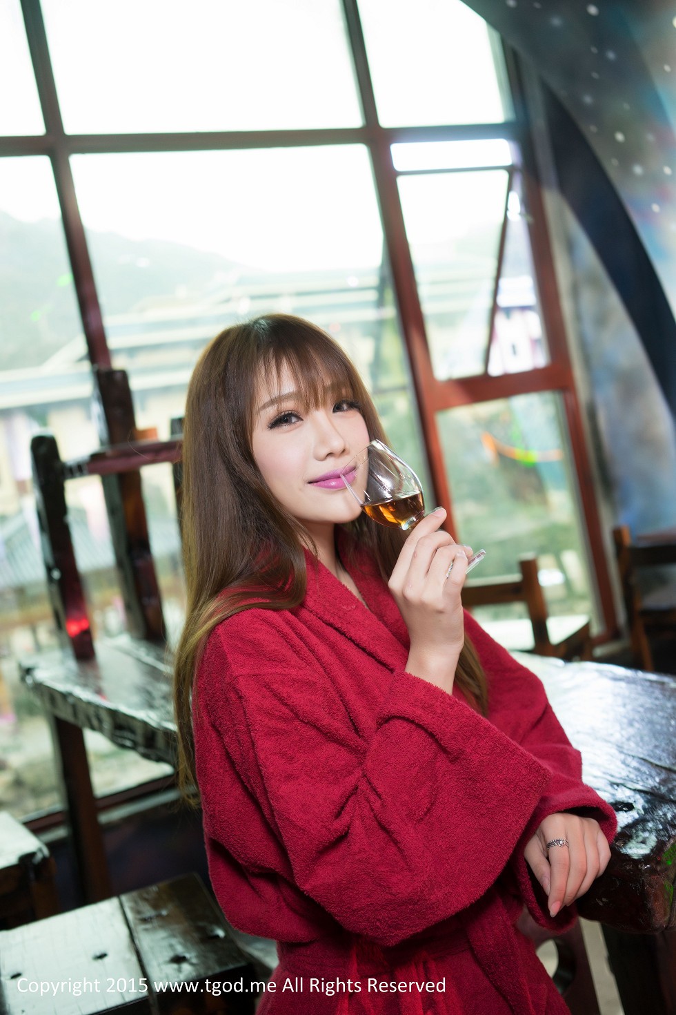 [TGOD推女神]2015.04.23_女神驾到之Akiki朱若慕武义牛头山温泉写真51P