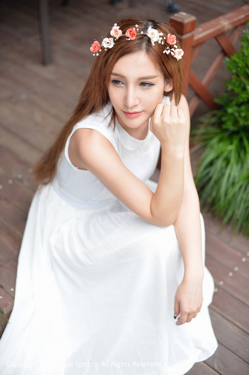 [TGOD推女神]2015.07.06_嫩模艾希Ice小沐阳光之浙西民宿性感迷人写真41P