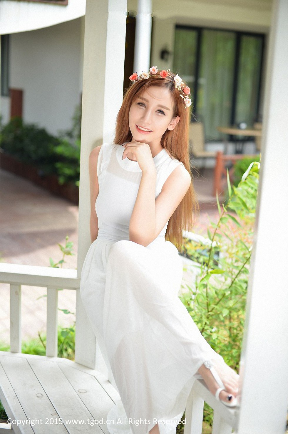[TGOD推女神]2015.07.06_嫩模艾希Ice小沐阳光之浙西民宿性感迷人写真41P