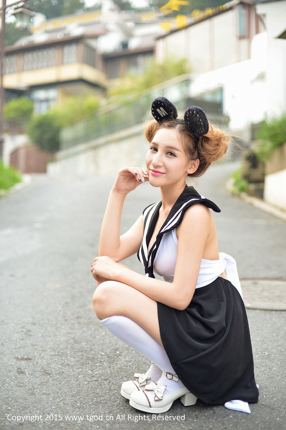 [TGOD推女神]2015.07.06_嫩模艾希Ice小沐阳光之浙西民宿性感迷人写真41P