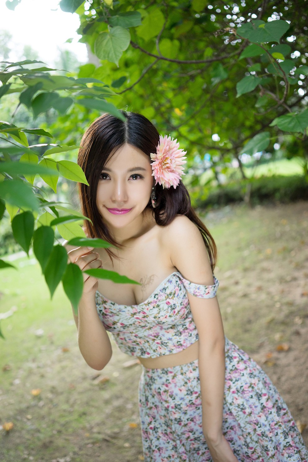 [TGOD推女神]2014.07.16_嫩模绮里嘉Ula普吉岛旅拍左乳纹身诱惑系列写真76P