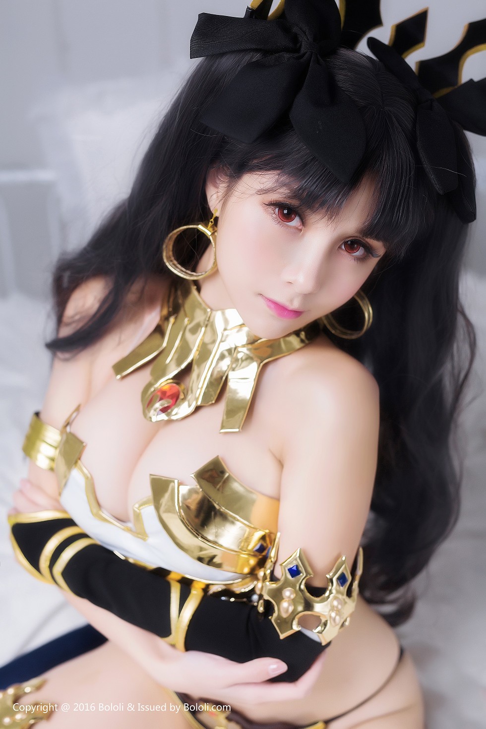 [BoLoli波萝社新刊]Vol.041_嫩模夏美酱真人Cos伊斯塔凛秀完美身材傲人美乳写真37P