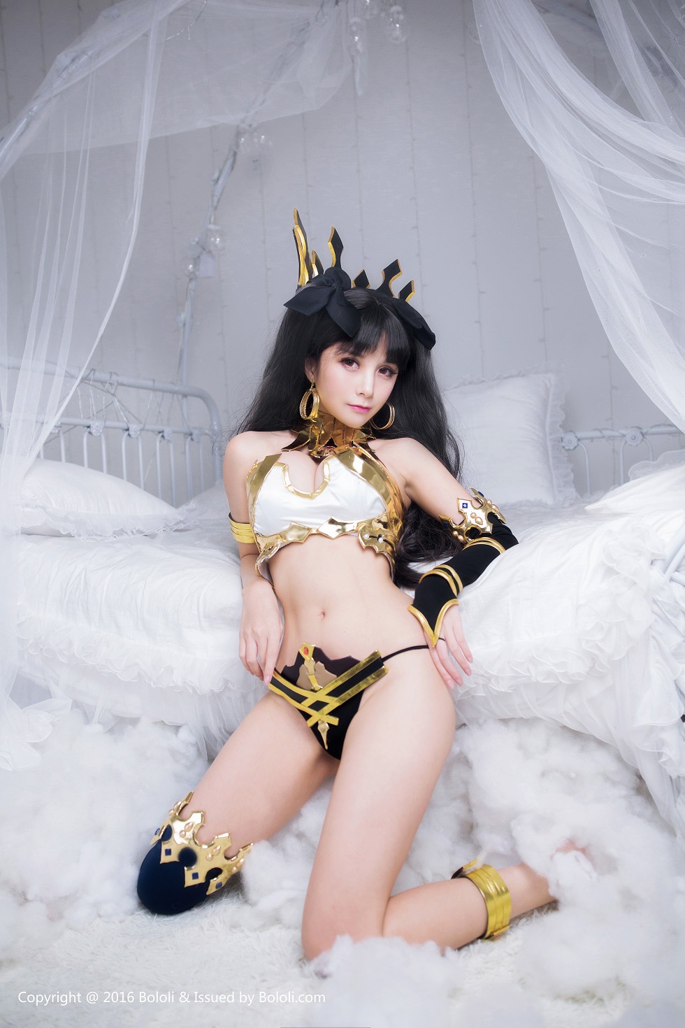 [BoLoli波萝社新刊]Vol.041_嫩模夏美酱真人Cos伊斯塔凛秀完美身材傲人美乳写真37P