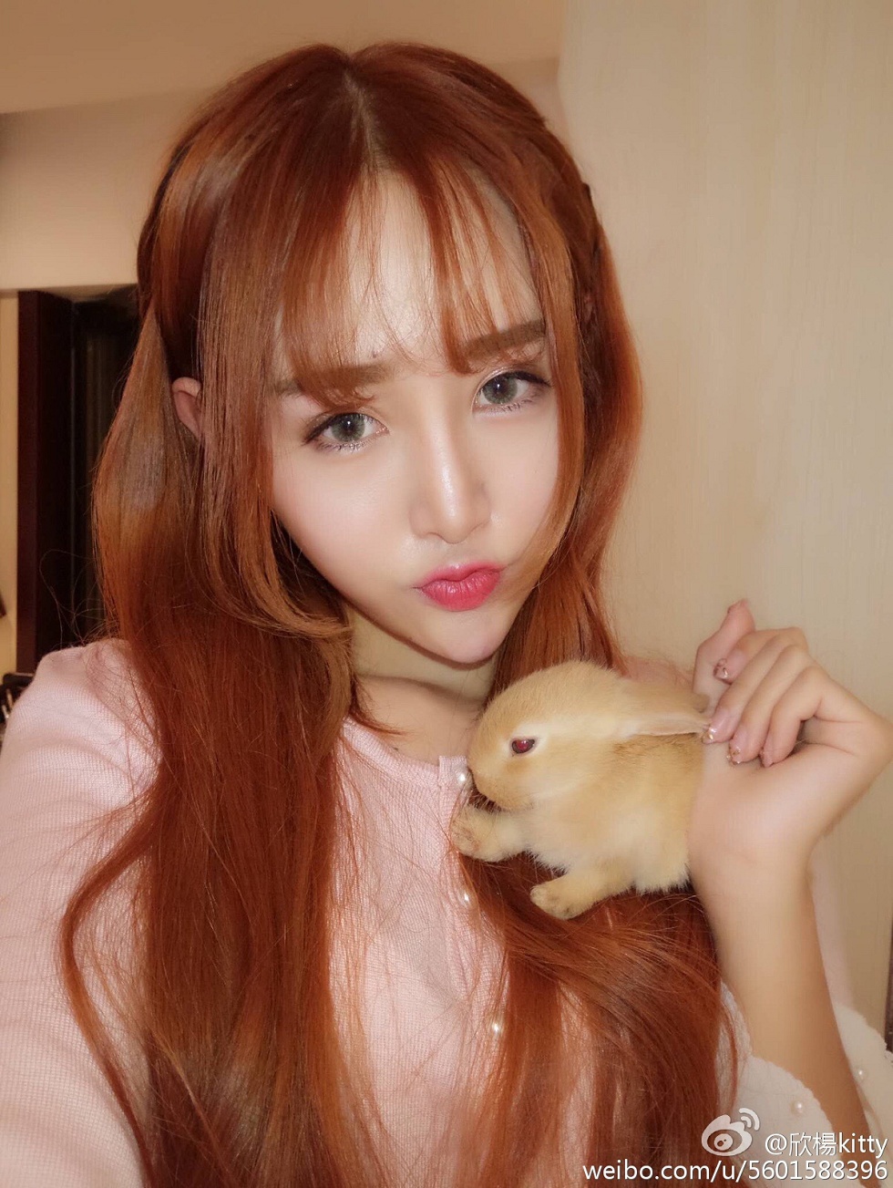 鲜肉嫩模欣杨Kitty完美身材性感微博系列写真105P