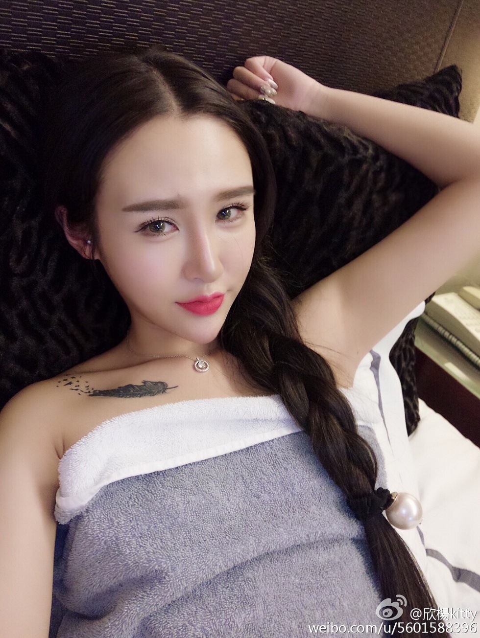 鲜肉嫩模欣杨Kitty完美身材性感微博系列写真105P