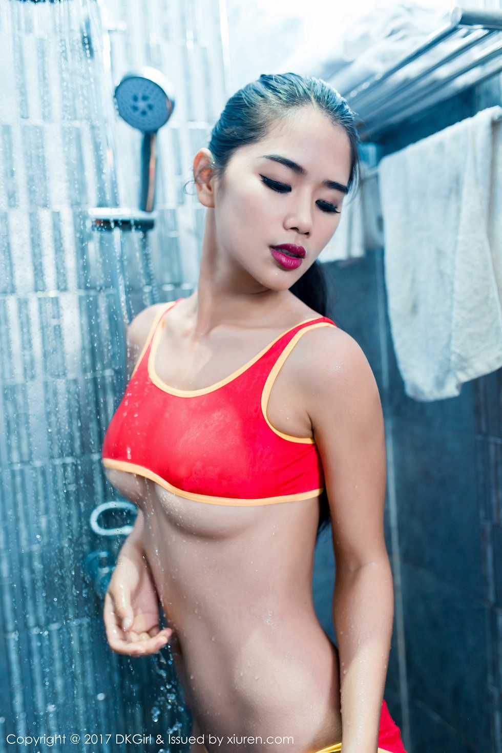 [DKGirl御女郎]Vol.041_嫩模啊宝宝粉红兔女郎高叉连体内衣秀浑圆美乳诱惑写真55P