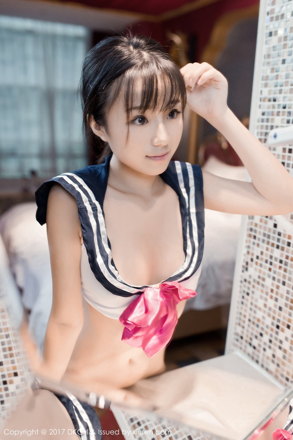 [DKGirl御女郎]Vol.046_嫩模仓井优香日系真空和服+大尺度浴缸里全裸诱惑写真56P