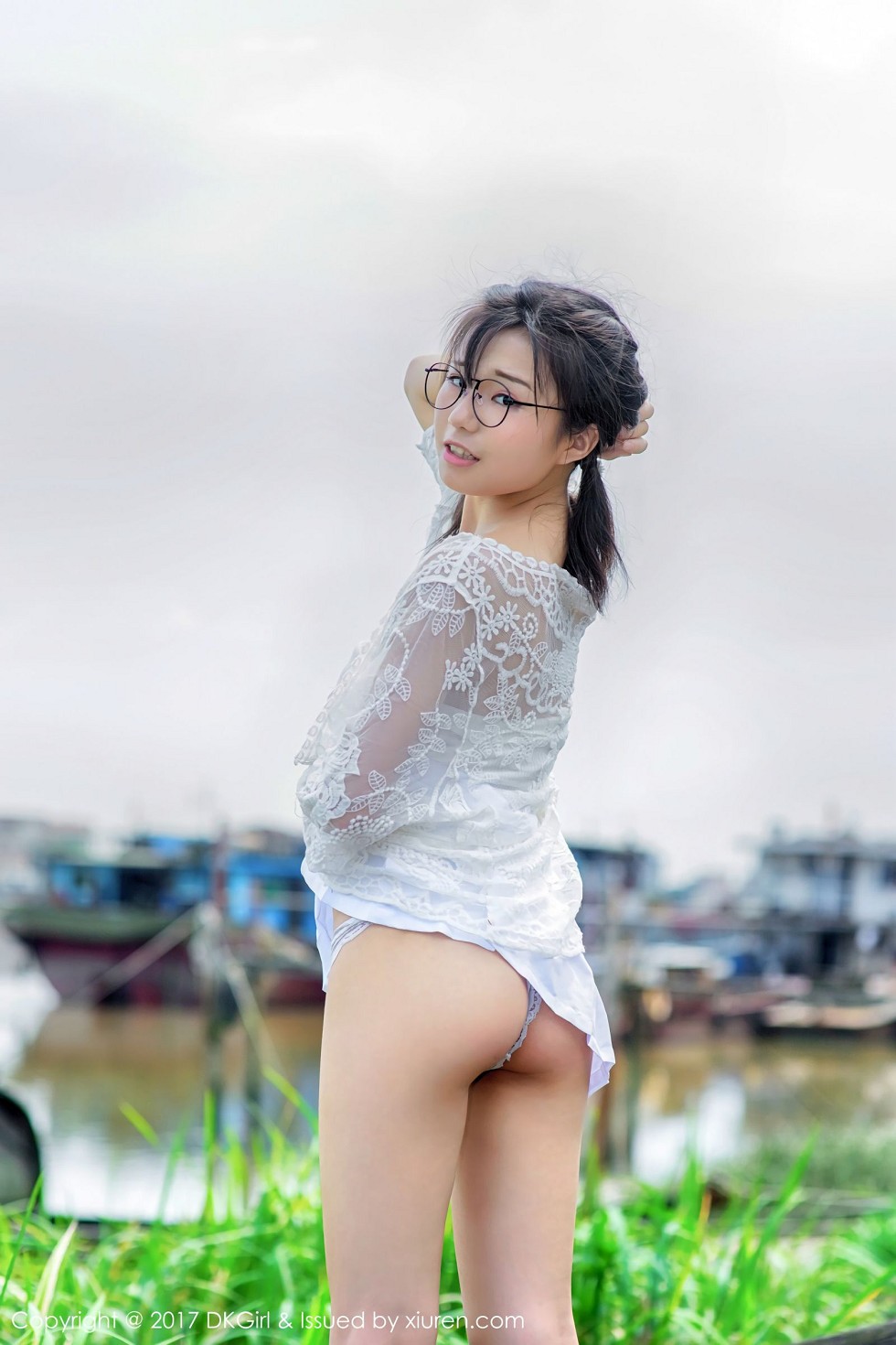 [DKGirl御女郎]Vol.051_嫩模仓井优香日系美少女户外大尺度全裸上身美乳诱惑写真57P