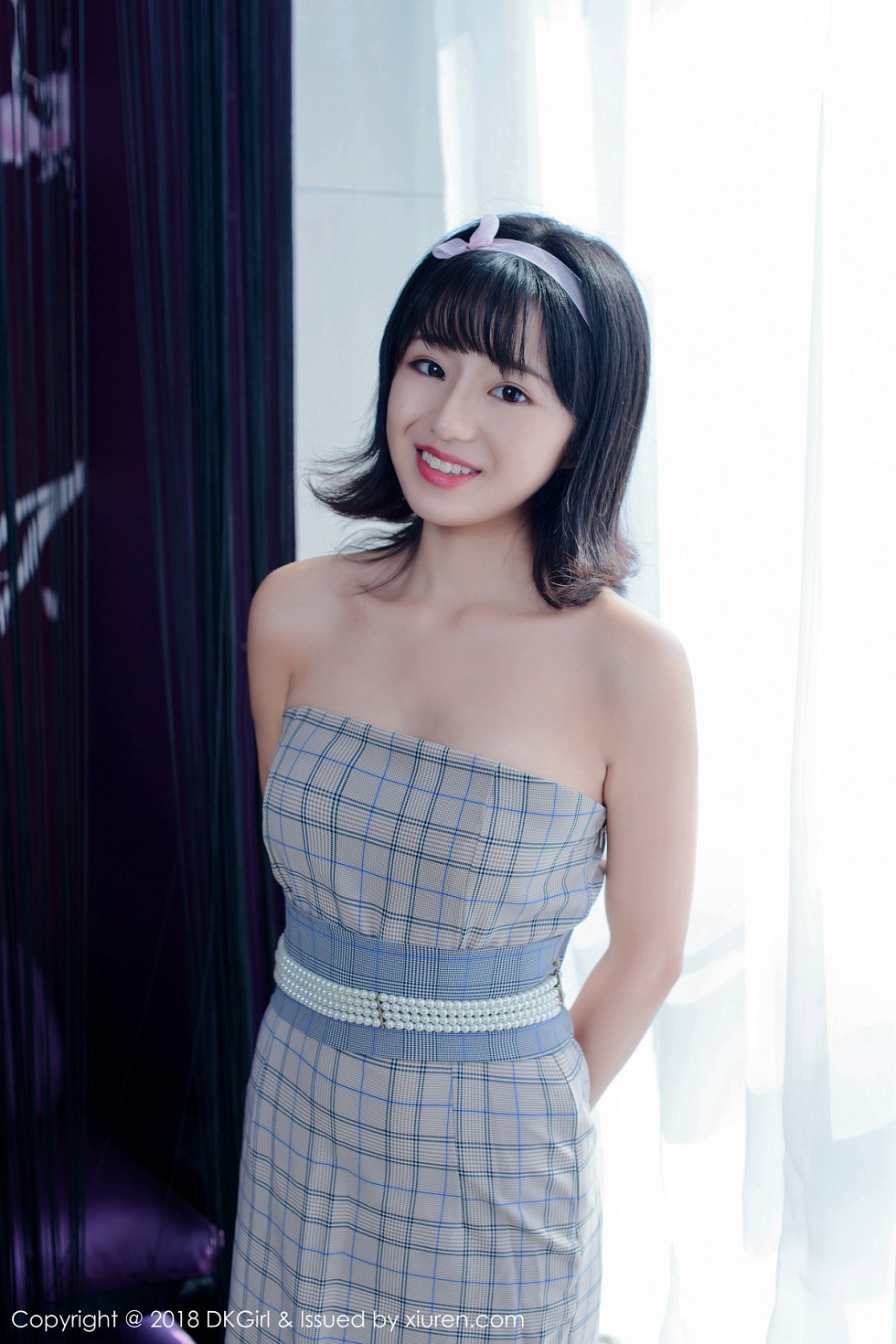 [DKGirl御女郎]Vol.055_美乳女神苍井优香街拍特辑甜美草帽少女露背吊带裙性感写真53P