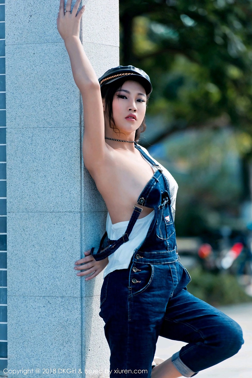 [DKGirl御女郎]Vol.057_嫩模梦倩户外大尺度真空演绎豪乳美腿完美诱惑写真54P