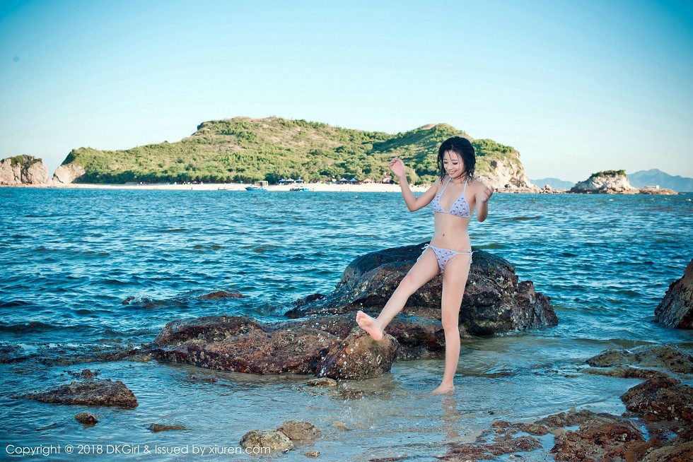 [DKGirl御女郎]Vol.058_嫩模苍井优香大甲岛旅拍大尺度户外露出撩人诱惑写真58P