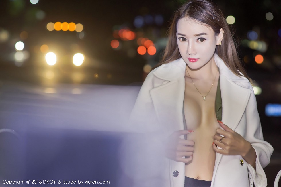 [DKGirl御女郎]Vol.059_嫩模婕西儿jessie羊城旅拍羊城夜景真空露出豪乳诱惑写真49P