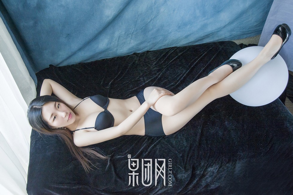 [GIRLT果团网]TG015_朦胧美人居家紫色薄纱缕空紫色内衣秀完美身材傲人美胸写真63P