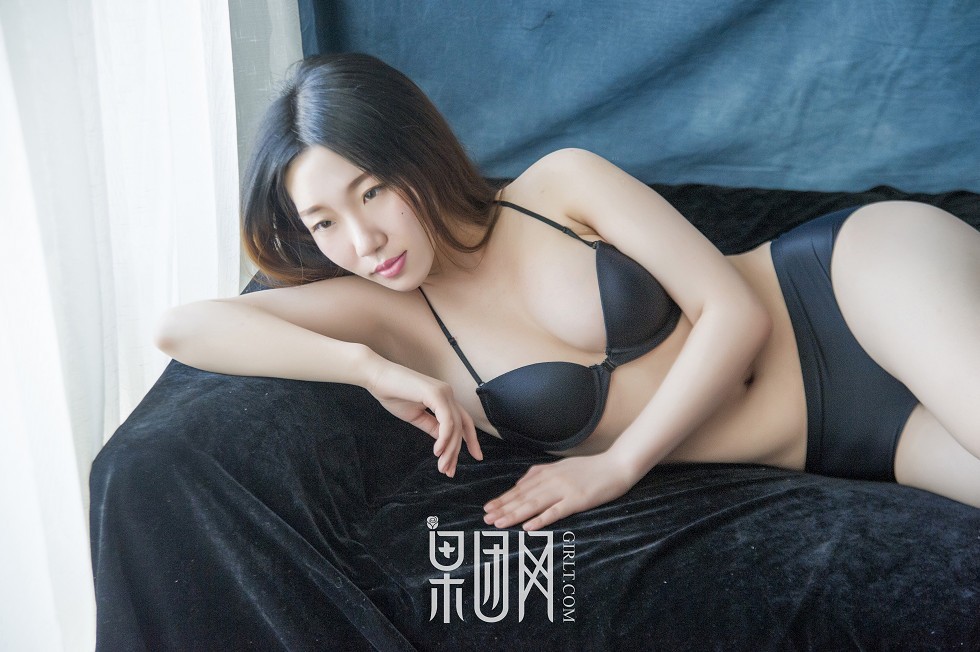 [GIRLT果团网]TG015_朦胧美人居家紫色薄纱缕空紫色内衣秀完美身材傲人美胸写真63P
