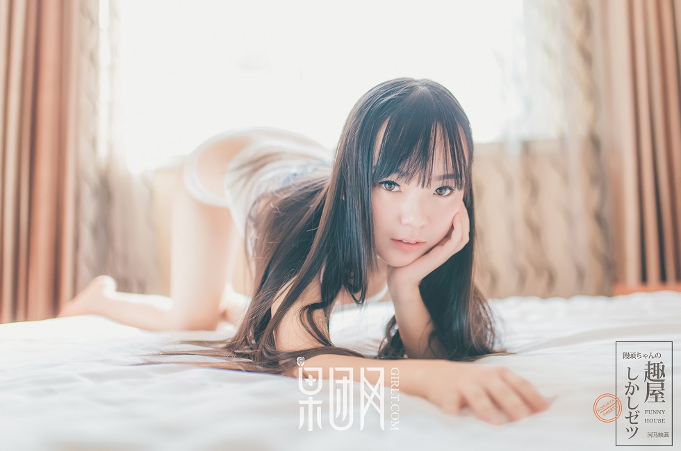 [GIRLT果团网]NO.034_似吉冈里帆少女嫩模居家私房白色内衣秀傲人美乳诱惑写真31P