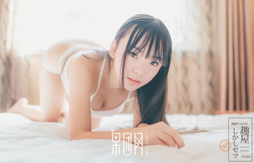 [GIRLT果团网]NO.034_似吉冈里帆少女嫩模居家私房白色内衣秀傲人美乳诱惑写真31P