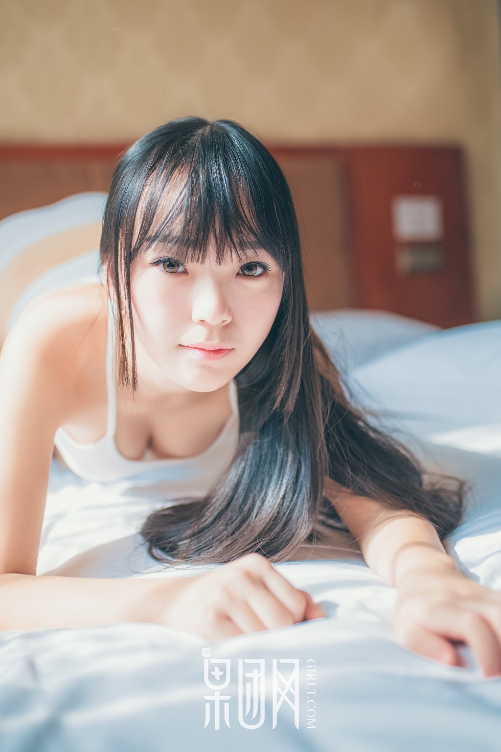 [GIRLT果团网]NO.034_似吉冈里帆少女嫩模居家私房白色内衣秀傲人美乳诱惑写真31P