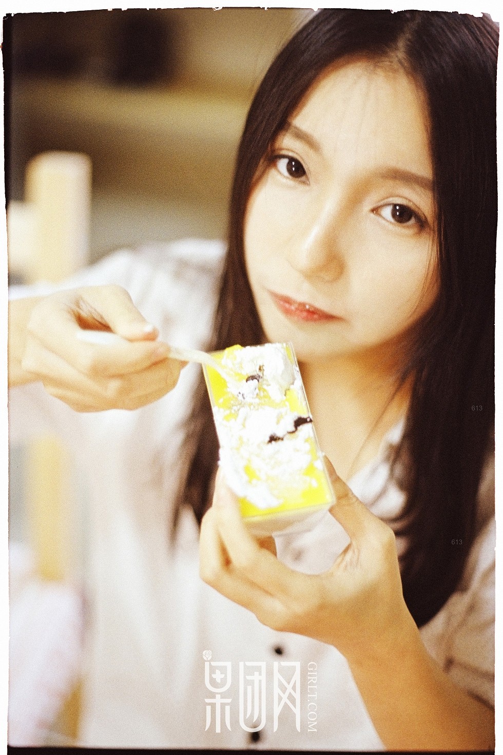 [GIRLT果团网]TG017_甜美女神范雅惠居家清爽白衬衣秀雪白肌肤性感可人写真67P
