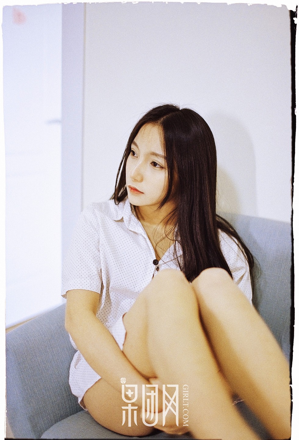 [GIRLT果团网]TG017_甜美女神范雅惠居家清爽白衬衣秀雪白肌肤性感可人写真67P