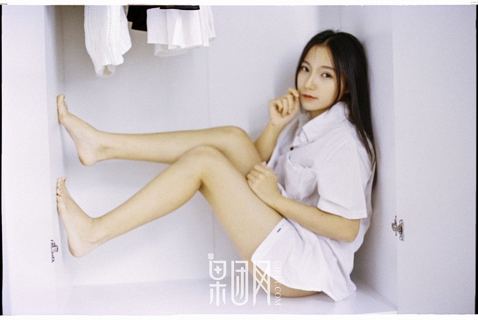 [GIRLT果团网]TG017_甜美女神范雅惠居家清爽白衬衣秀雪白肌肤性感可人写真67P