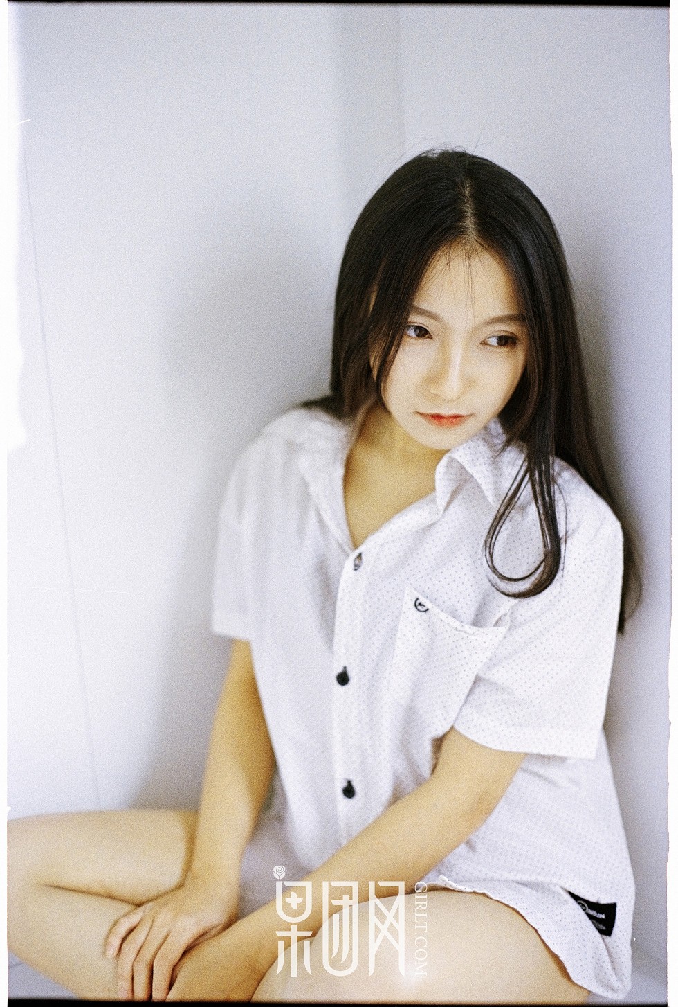 [GIRLT果团网]TG017_甜美女神范雅惠居家清爽白衬衣秀雪白肌肤性感可人写真67P