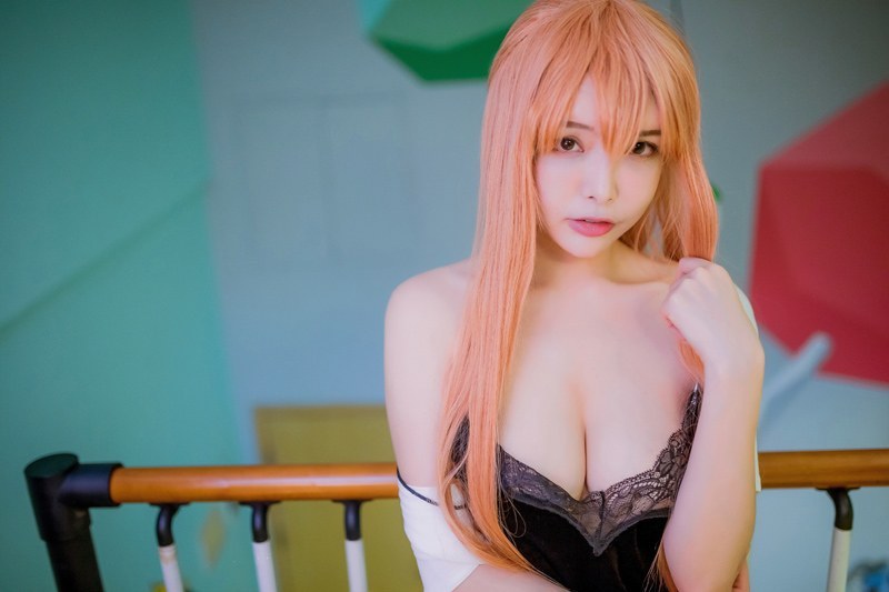 性感尤物夏小秋cosplay秀白嫩豪乳(图11)